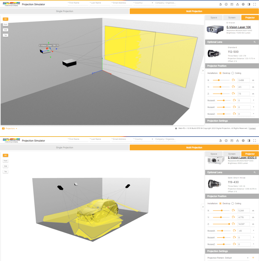 Digital Projection releases free Projector Simulator software