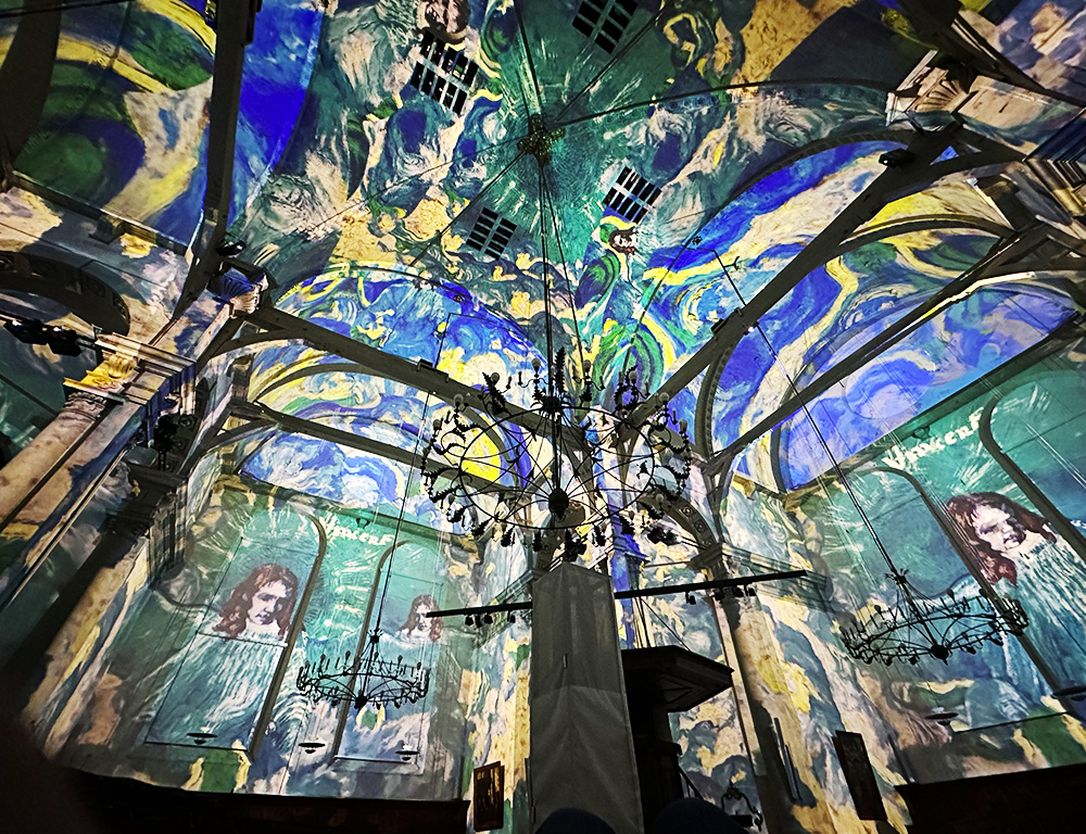 Digital Projection paints a 360° masterpiece with Vincent meets Rembrandt: The Untold Story
